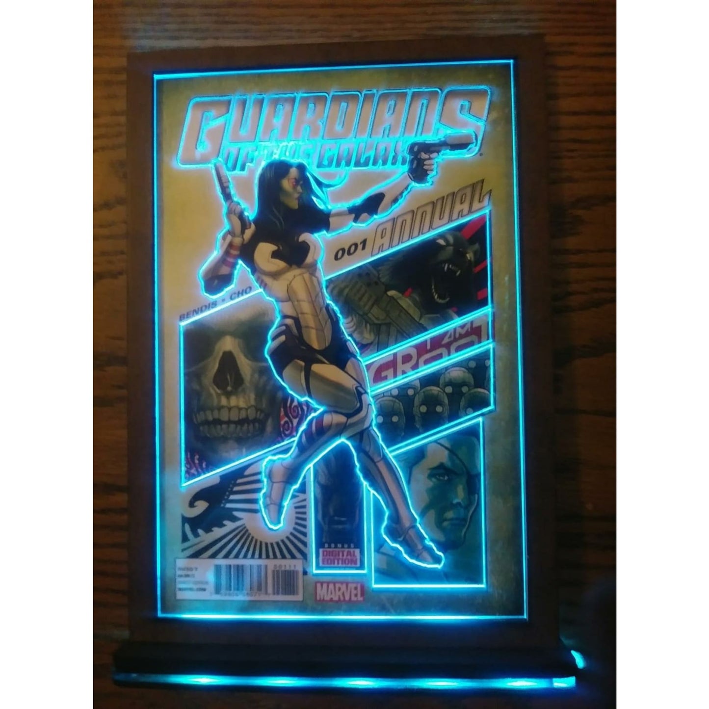 10x8" Acrylic LED Comic Poster Display Custom made for any cover you want!