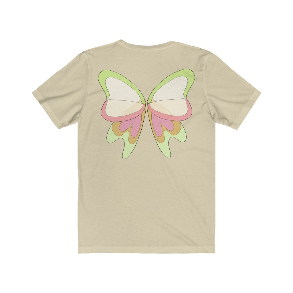 Beautiful Fairy Graphic Tee, Wings on the Back
