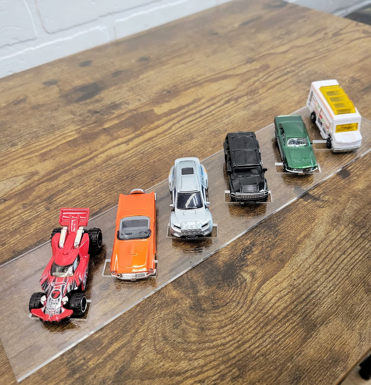 Acrylic Display Base for Diecast 1:64 Collectible Cars
