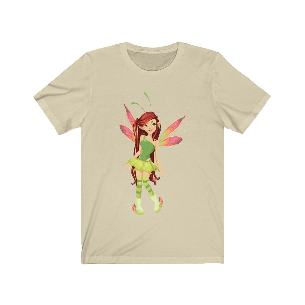 Beautiful Fairy Graphic Tee, Wings on the Back