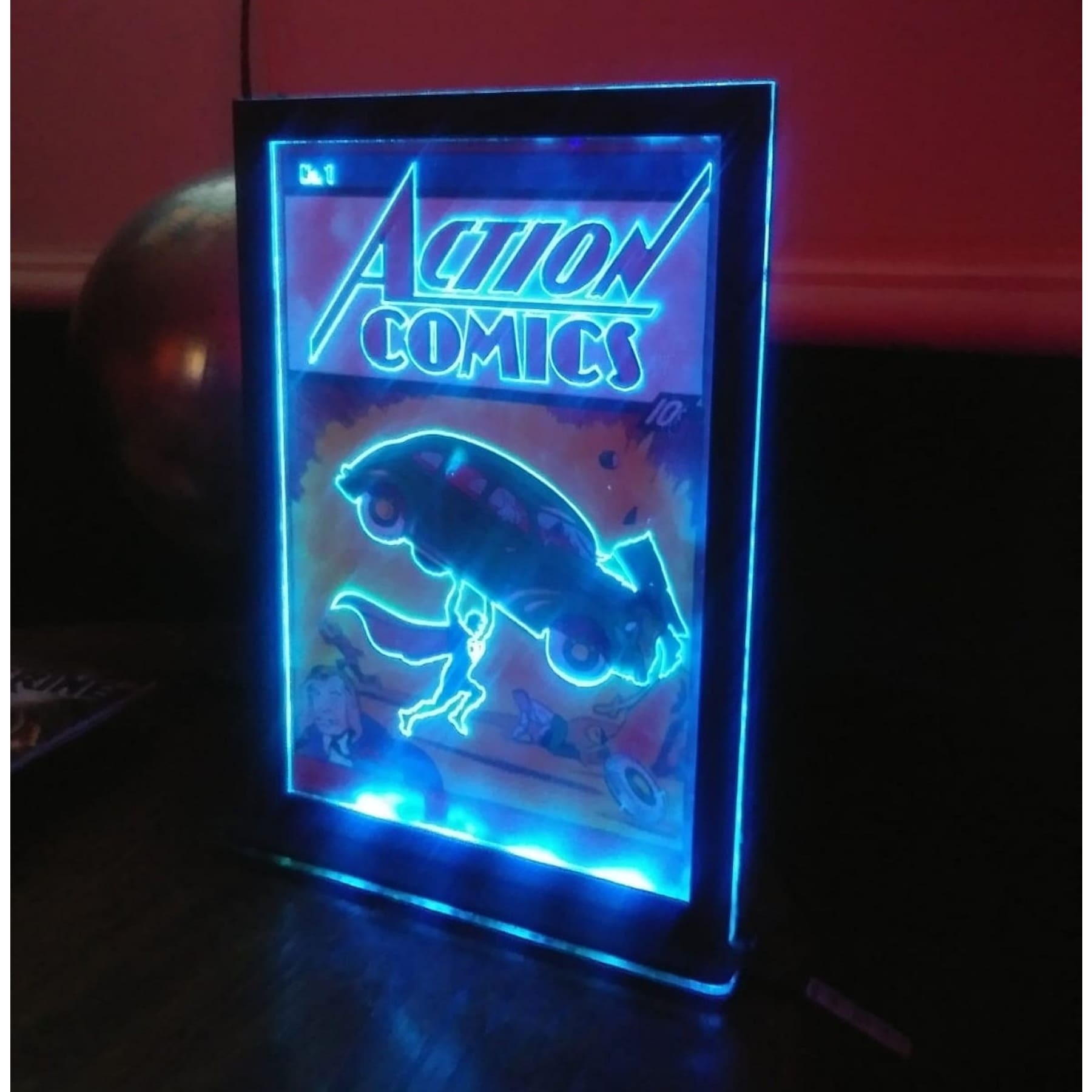 6x5' Acrylic LED Comic Poster Display Custom made for any cover you want!