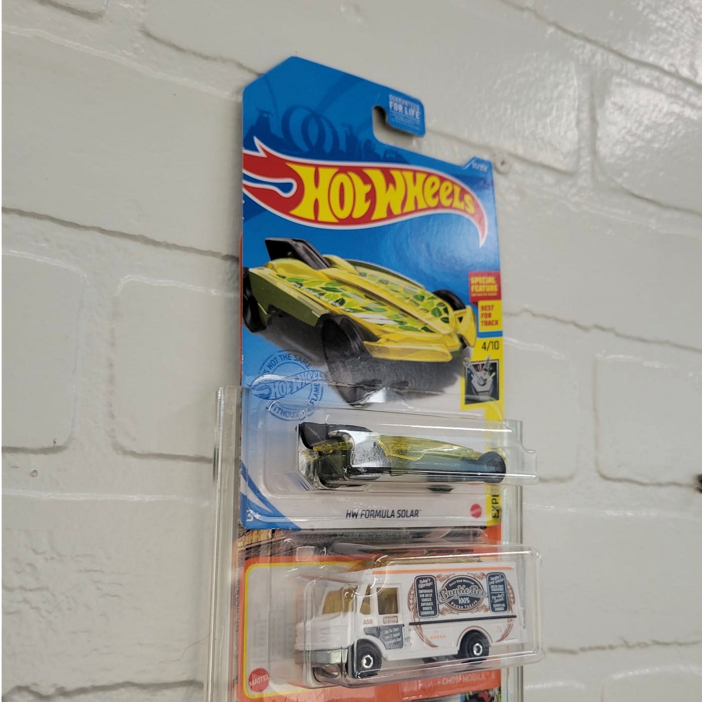 Acrylic Display Rack for Diecast 1/64 on blister, Hot Wheels, Matchbox and more