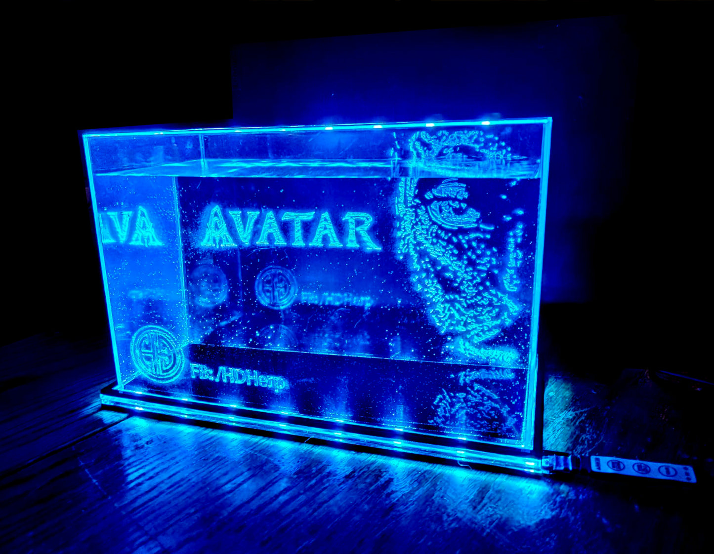 1.3g Fish Tank with LED and Custom Design