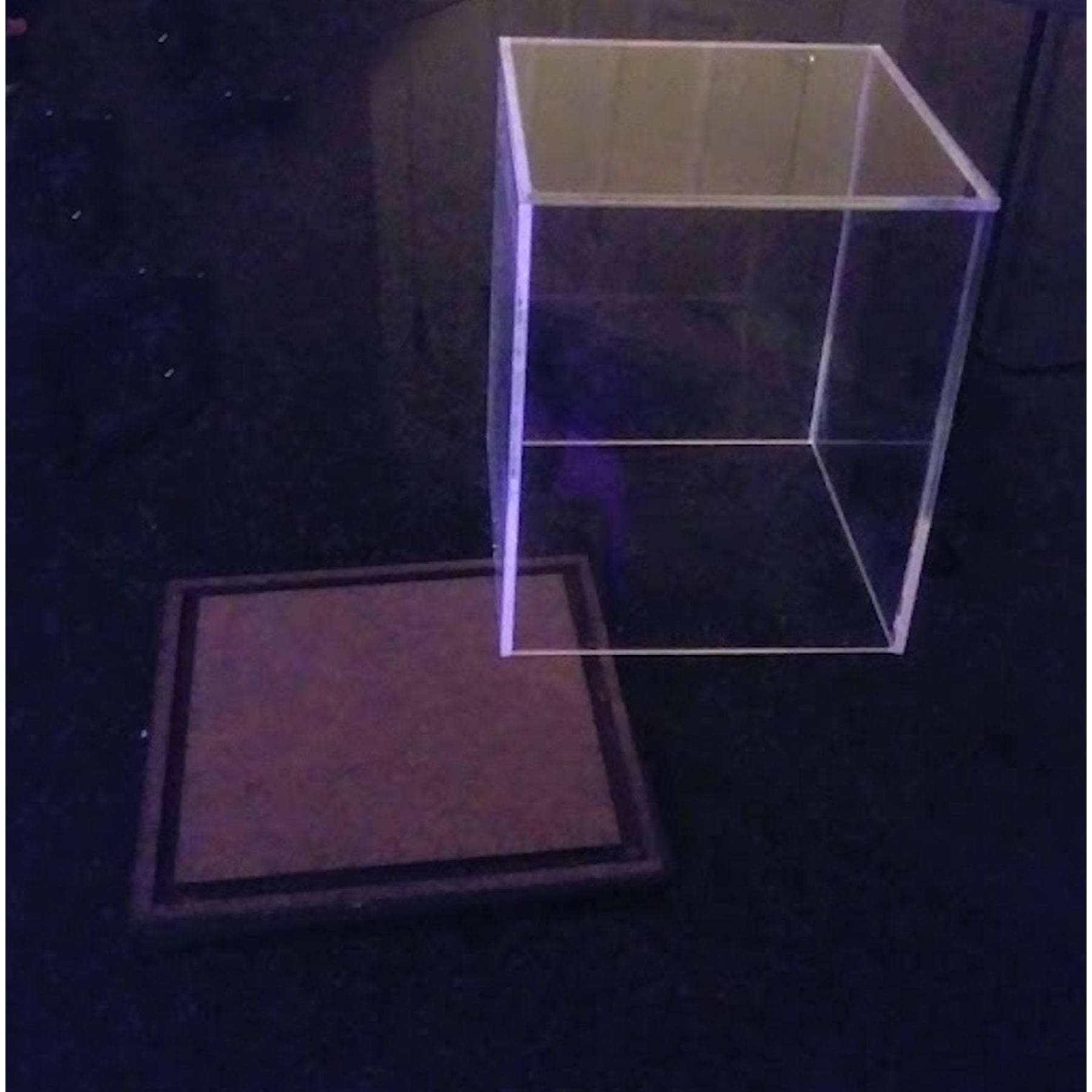 Acrylic Case Box for unboxed Funko Pop No LED, No engraved