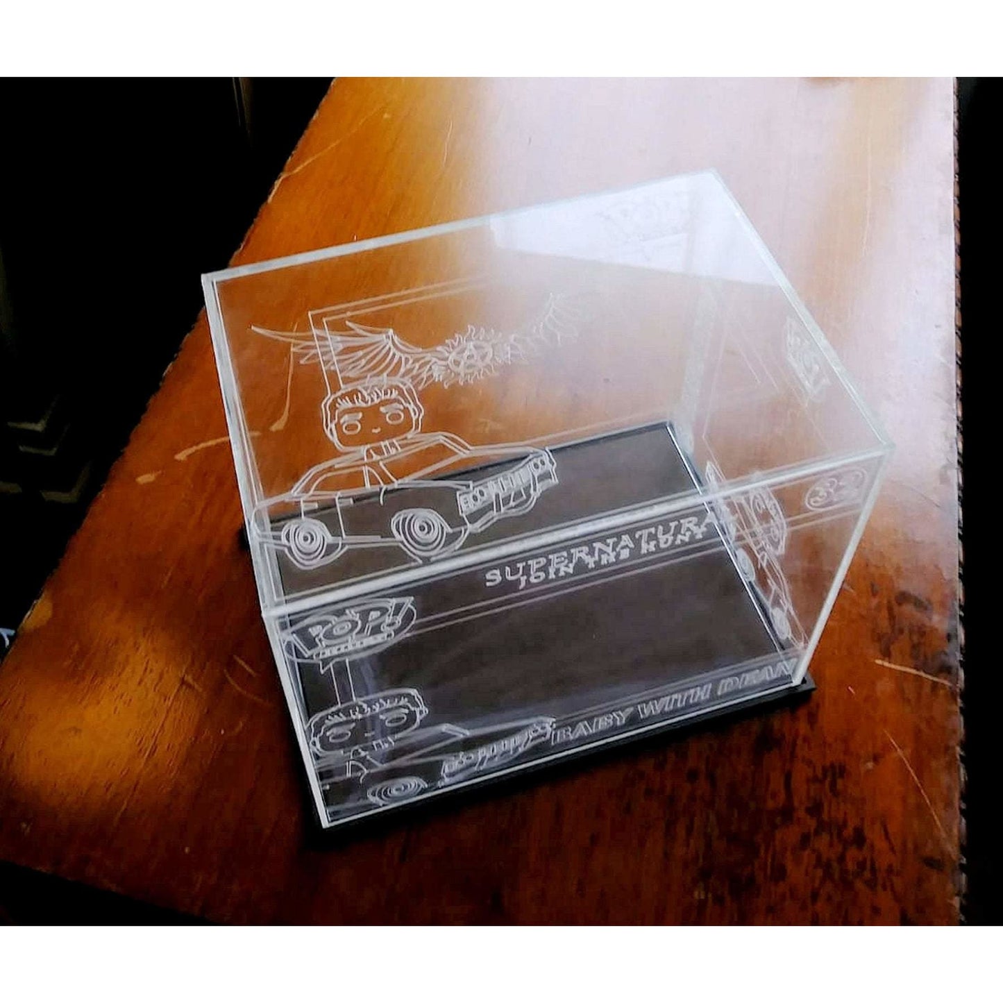 Acrylic Display Box Case for Funko Rides, Any theme No LED version