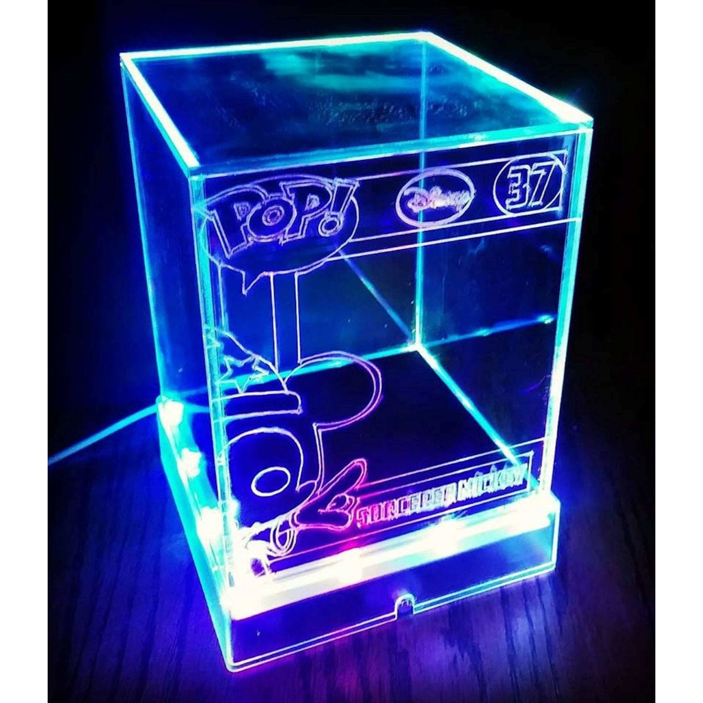 Acrylic LED Box Case for Unboxed Funko Pop , Custom Made Any Pop