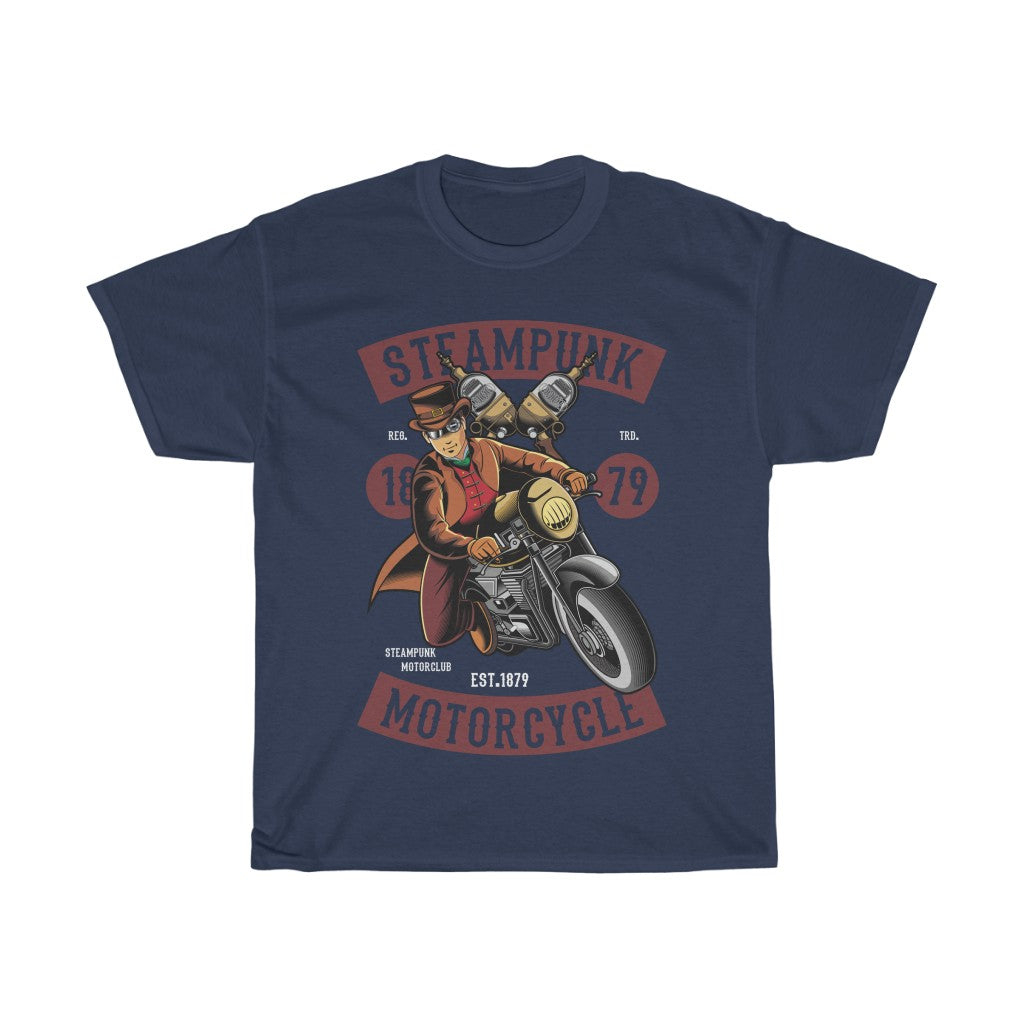 Steampunk Motorcycle Unisex Tee