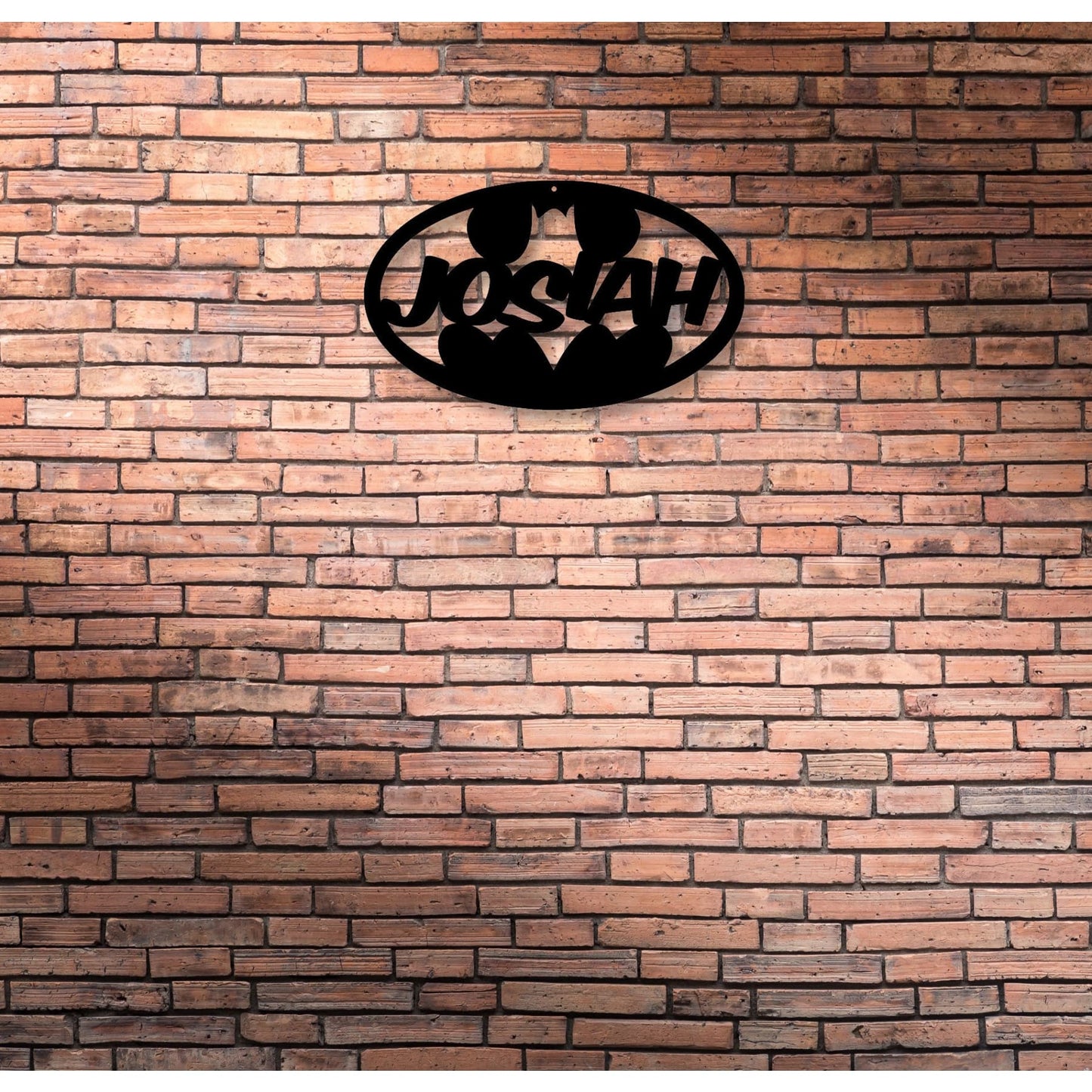 Custom Superhero Bat Signal, Batman Logo with Name